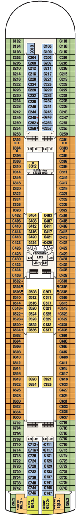 Emerald Princess Cabin Caribe