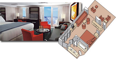 Eurodam cabin 5001